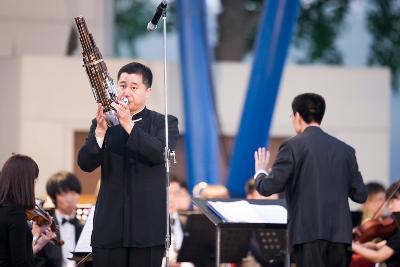 중국 청도 해양대학교 관현악단 연주회