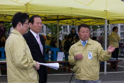 재해위험지구 현장방문