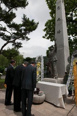 참전 학도병 추모제