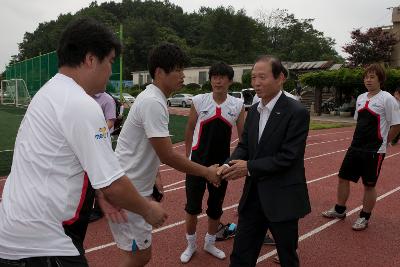 읍면동 체육대회 방문 격려