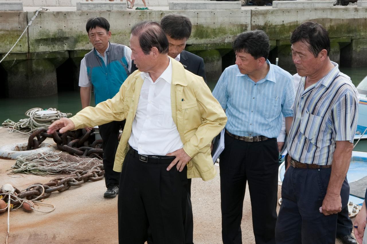 도서지역 재해현장방문