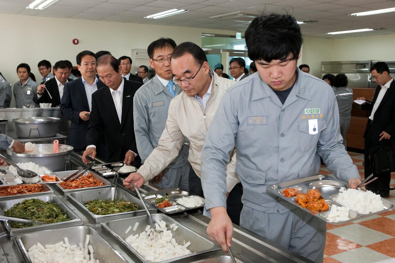 박재완 기획재정부장관 방문