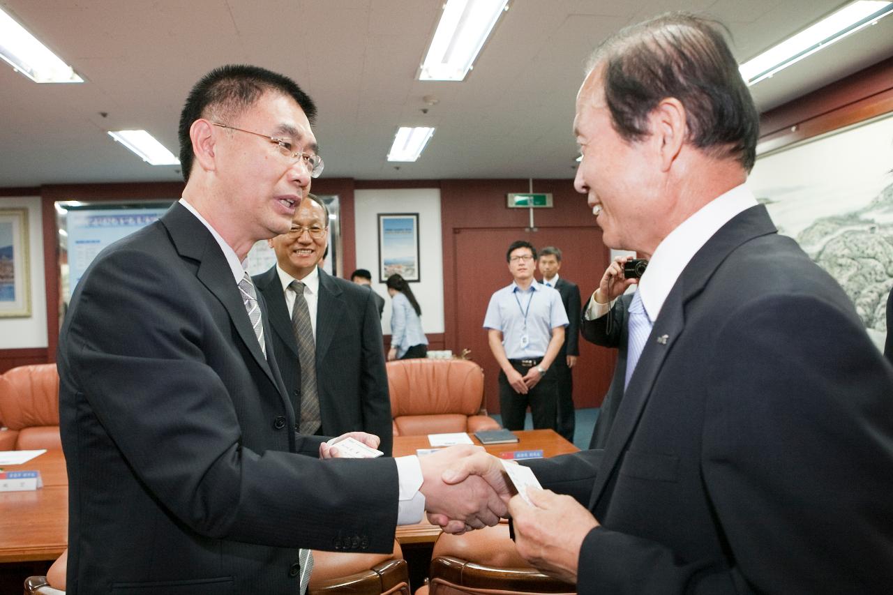 청도시 부시장일행 방문