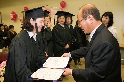 청학야학교 졸업식