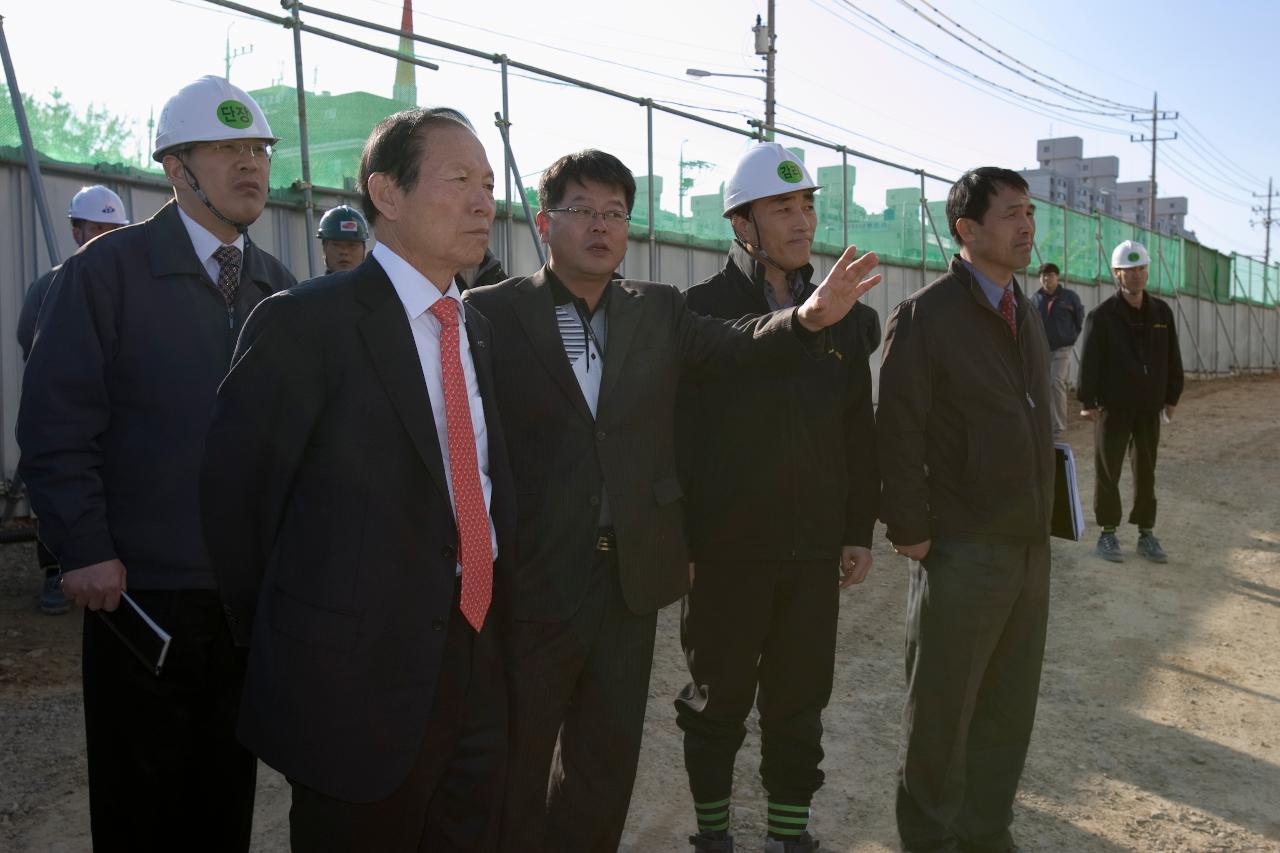 예술의 전당 신축공사 현장 방문