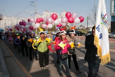 철새축제 시가시 퍼레이드