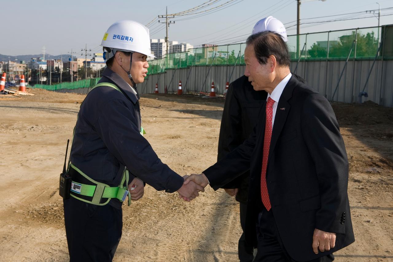 예술의 전당 신축공사 현장 방문