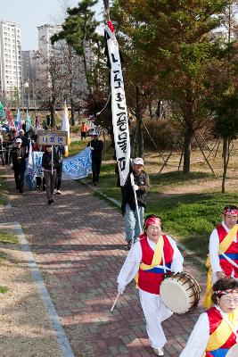 철새축제 시가시 퍼레이드