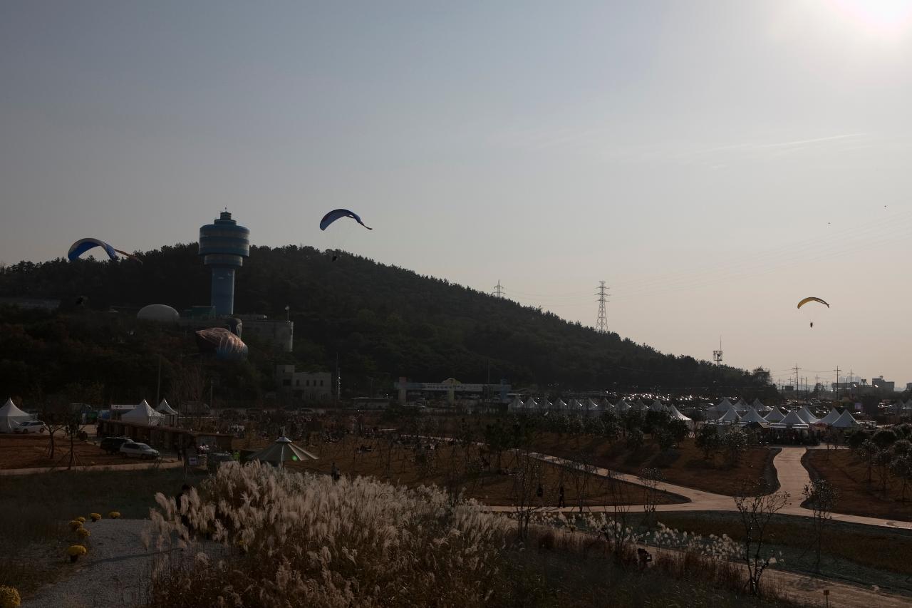 철새축제 개막식