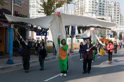 철새축제 시가시 퍼레이드