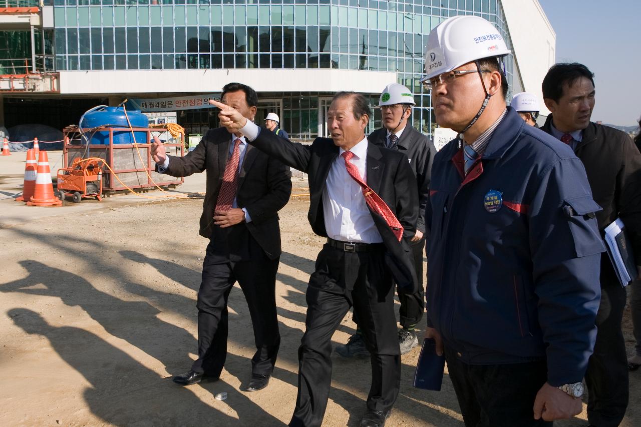 예술의 전당 신축공사 현장 방문