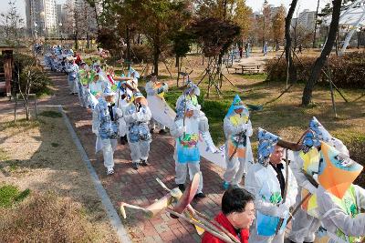 철새축제 시가시 퍼레이드