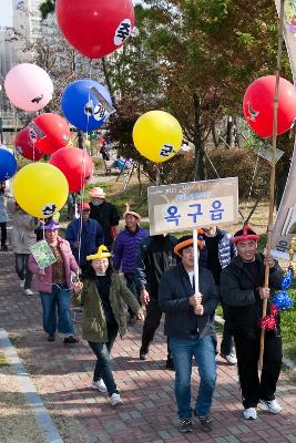 철새축제 시가시 퍼레이드