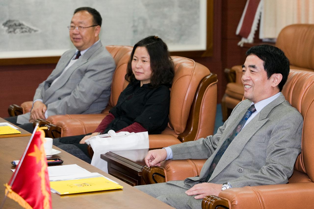 중국 천진사회과학원 부원장 방문