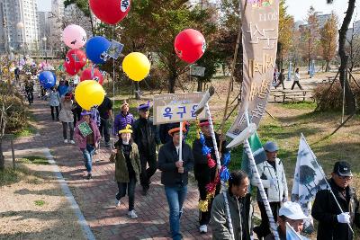 철새축제 시가시 퍼레이드