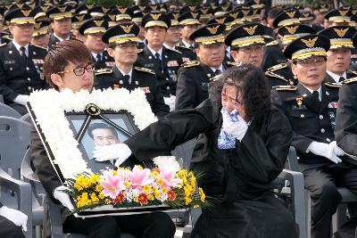 정갑수 해양경찰서장 영결식