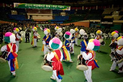 여성예비군소대 1주년 기념식