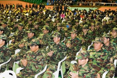 여성예비군소대 1주년 기념식