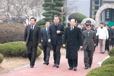 신년 군경묘지 참배