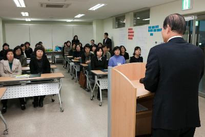 늘푸른학교 문해교사 위촉식