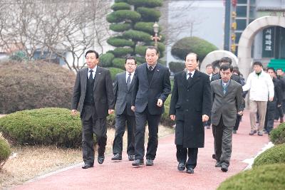 신년 군경묘지 참배