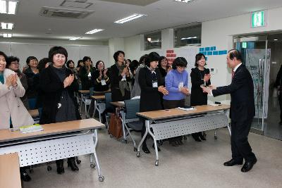 늘푸른학교 문해교사 위촉식