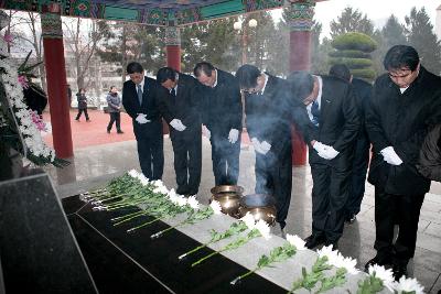 신년 군경묘지 참배