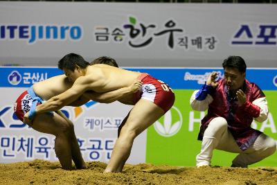 설날 장사씨름대회