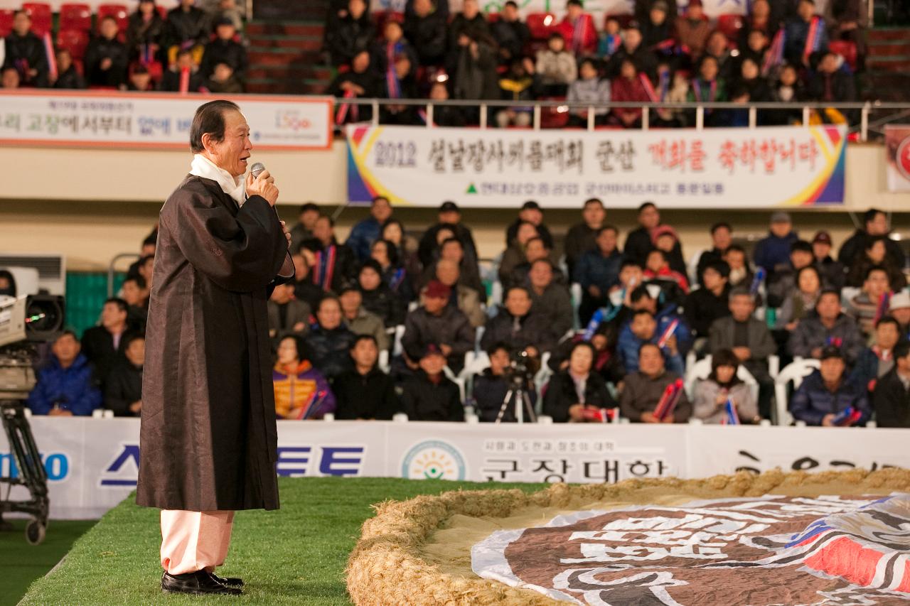 설날 장사씨름대회