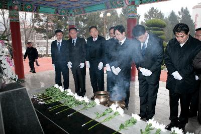 신년 군경묘지 참배