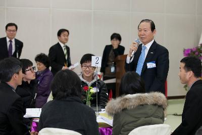 우수중학생 장학증서 수여식