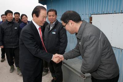 고군산연결도로 현장방문