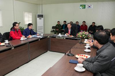 고군산연결도로 현장방문