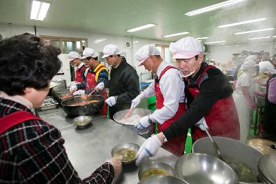 선유회 경로식당 급식봉사