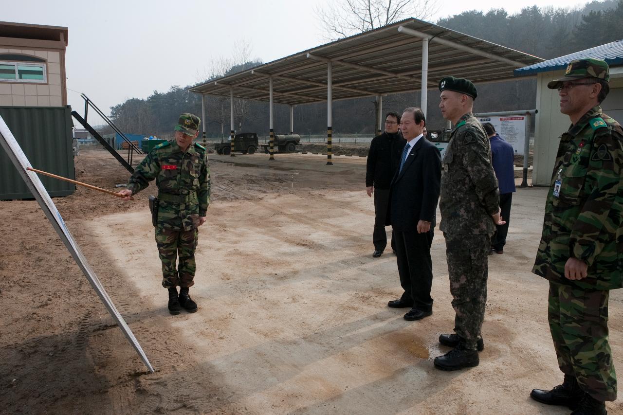 예비군 과학화 훈련장 방문