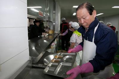 선유회 경로식당 급식봉사