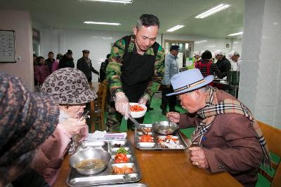 선유회 경로식당 급식봉사