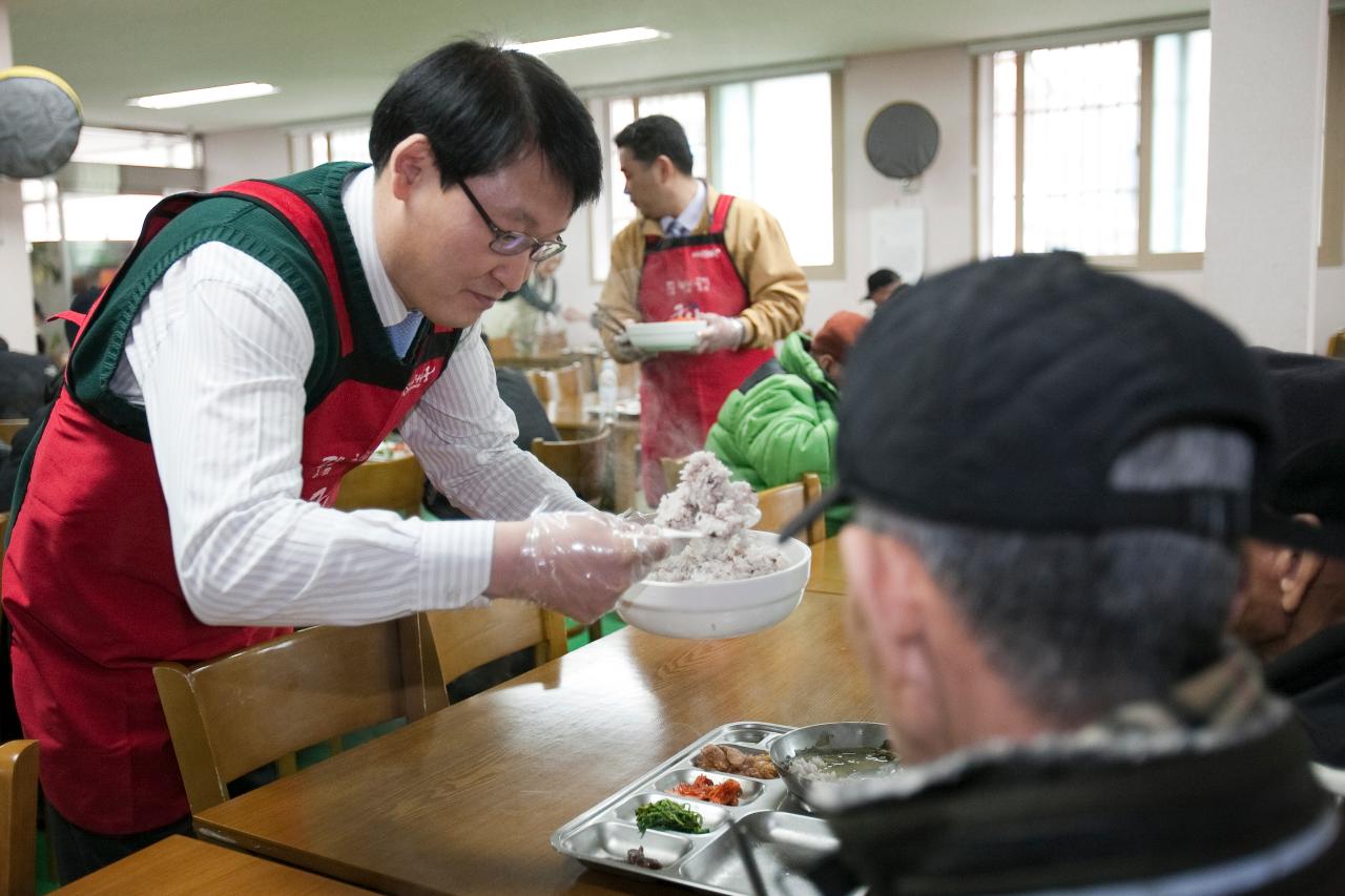 선유회 경로식당 급식봉사