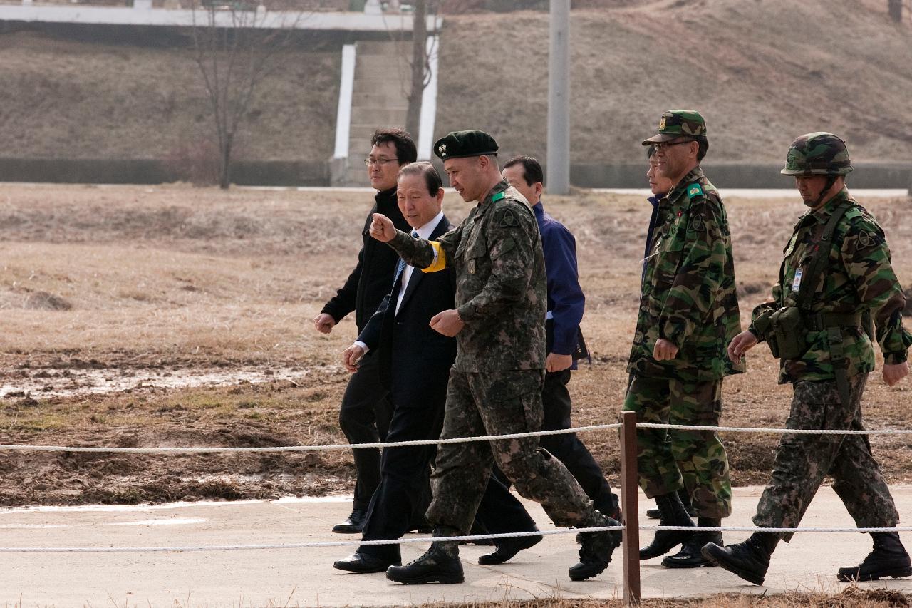 예비군 과학화 훈련장 방문