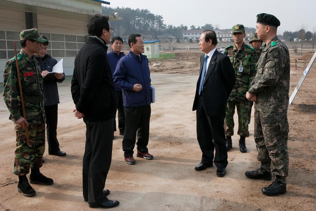 예비군 과학화 훈련장 방문