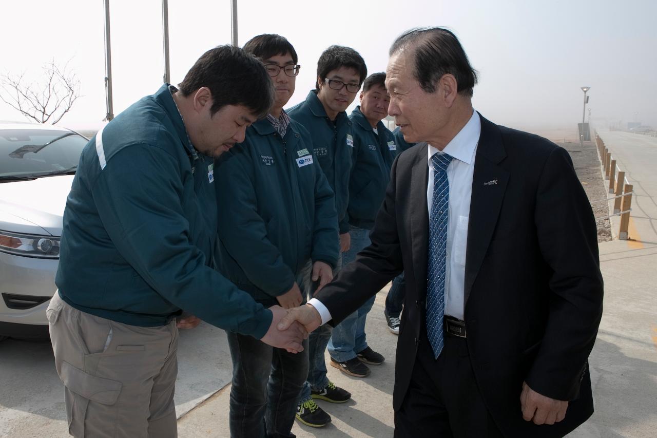 오토캠핑장부지 현장점검