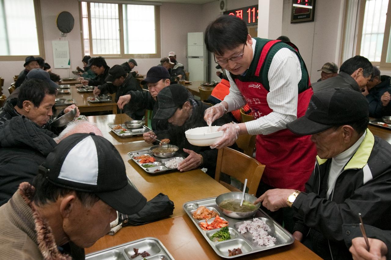 선유회 경로식당 급식봉사