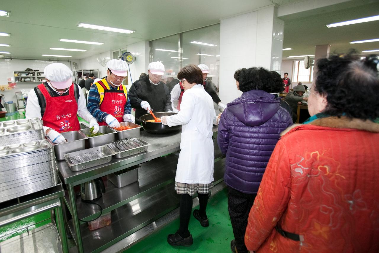 선유회 경로식당 급식봉사