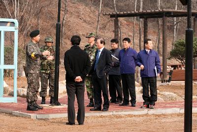 예비군 과학화 훈련장 방문