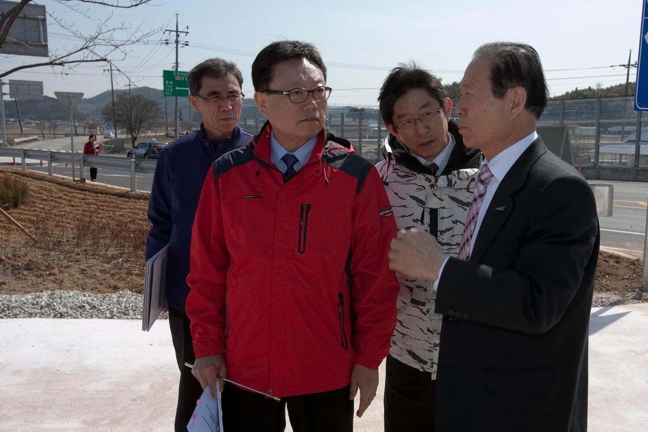 시장님 금강로 자전거길 현장점검