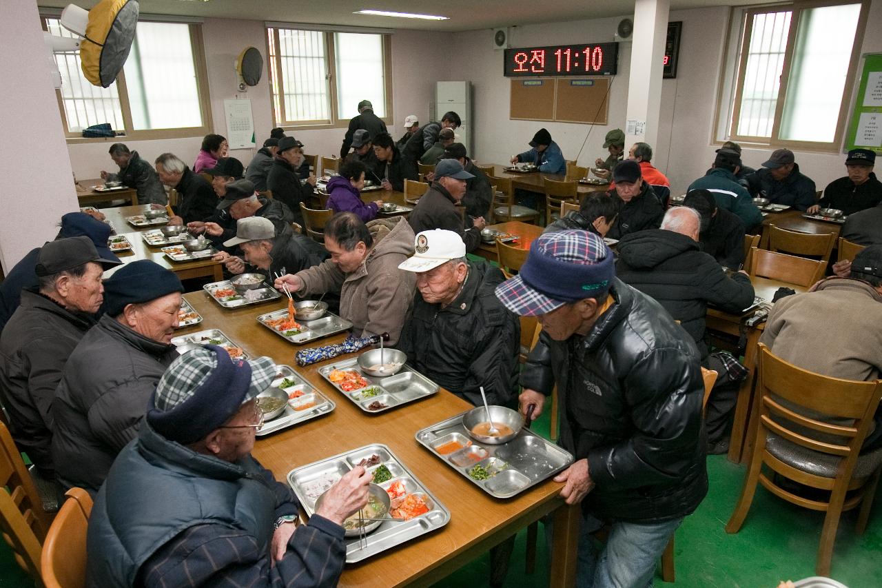 선유회 경로식당 급식봉사