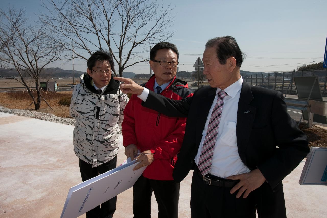 시장님 금강로 자전거길 현장점검