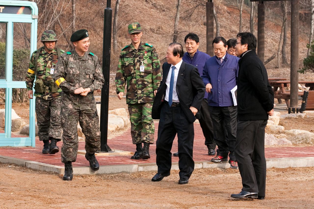 예비군 과학화 훈련장 방문