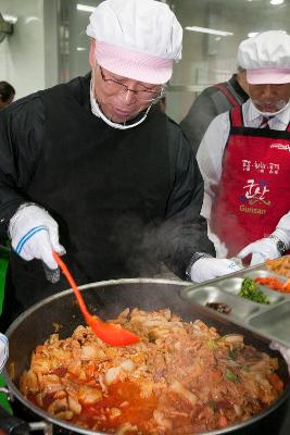 선유회 경로식당 급식봉사