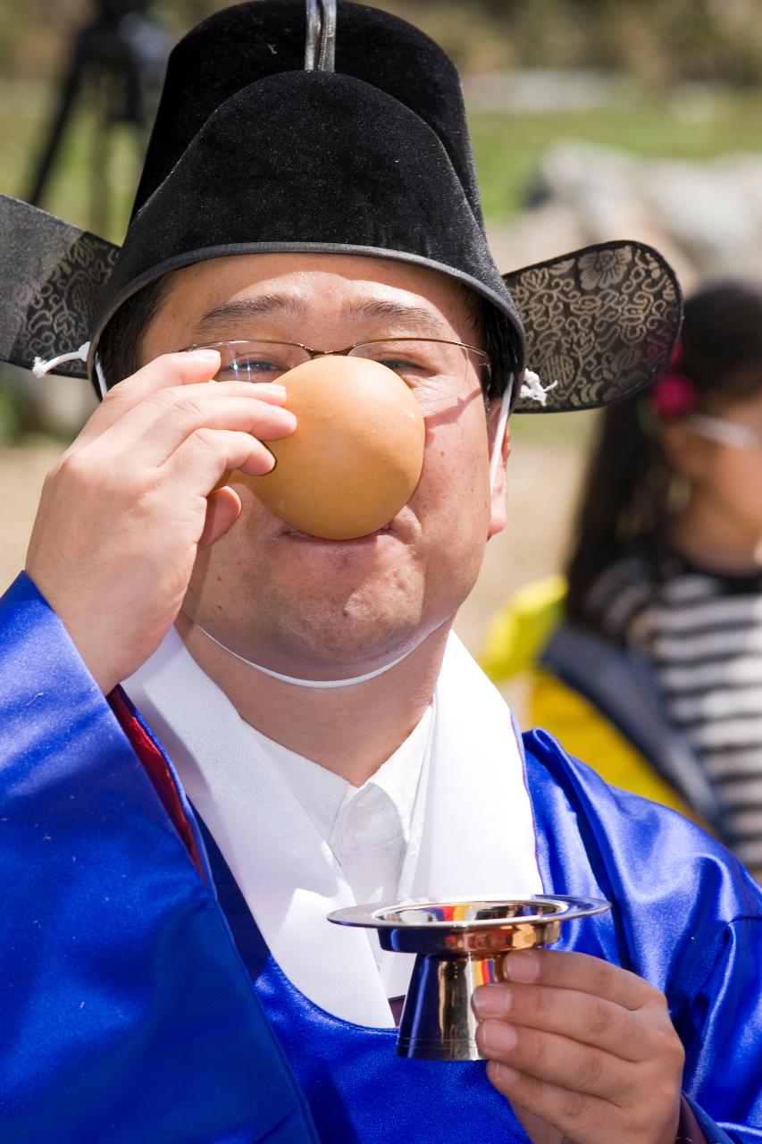 옥산면 남내마을 전통혼례